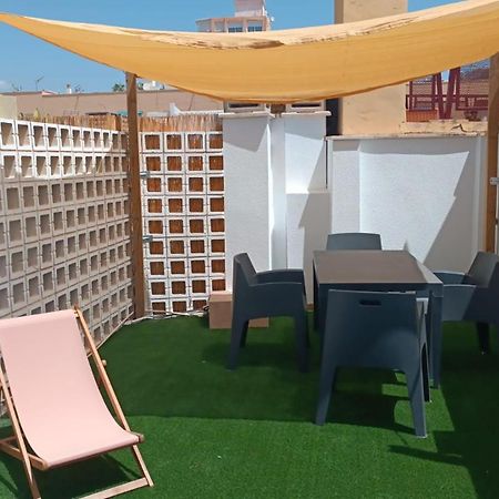 Estudio Centro Malaga Terraza Y Barbacoa Málaga Exterior foto